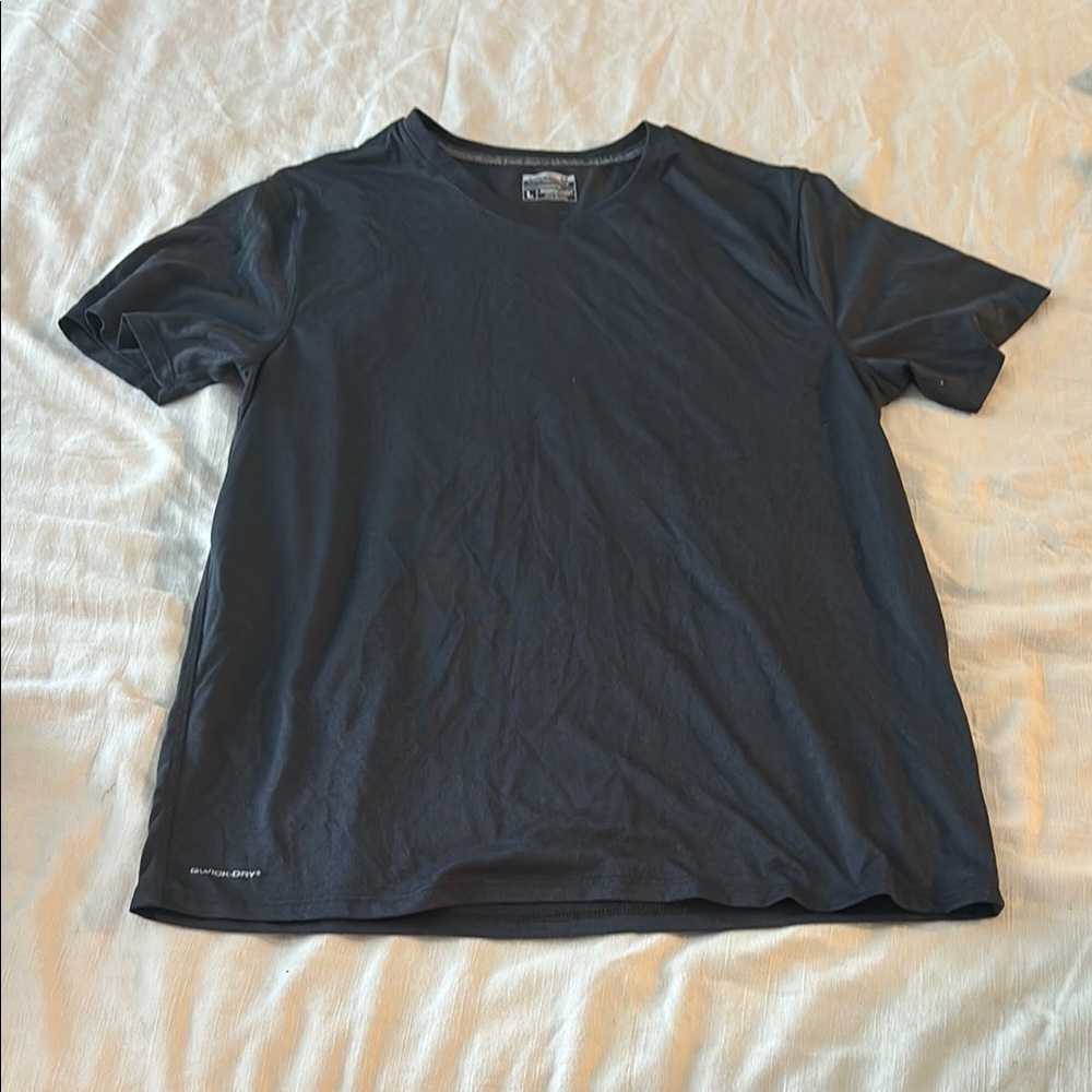 Layer 8 Men's Dark Gray Short Sleeve Tee